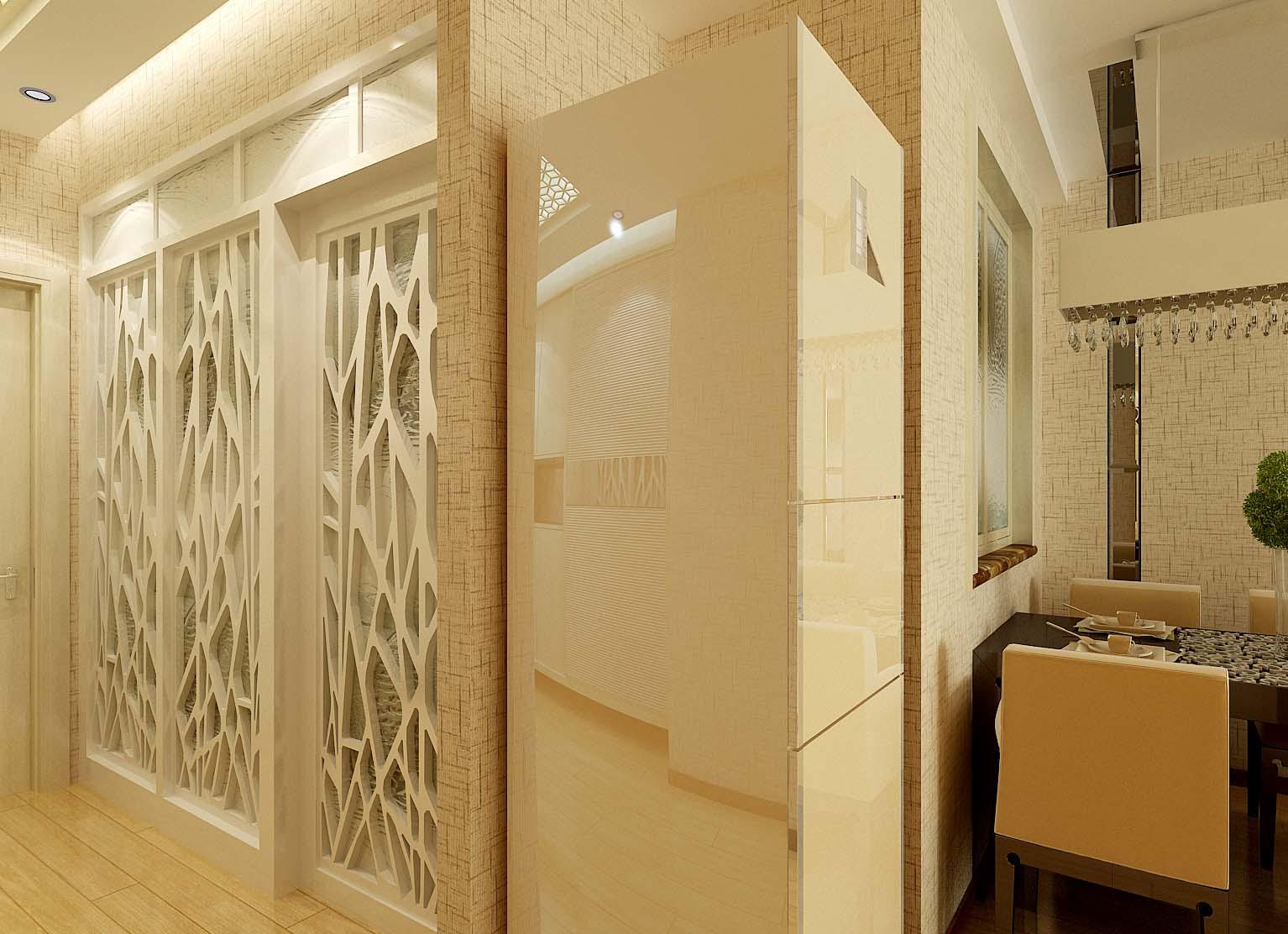 榮華北經(jīng)城120平米簡約風(fēng)格設(shè)計(jì)方案