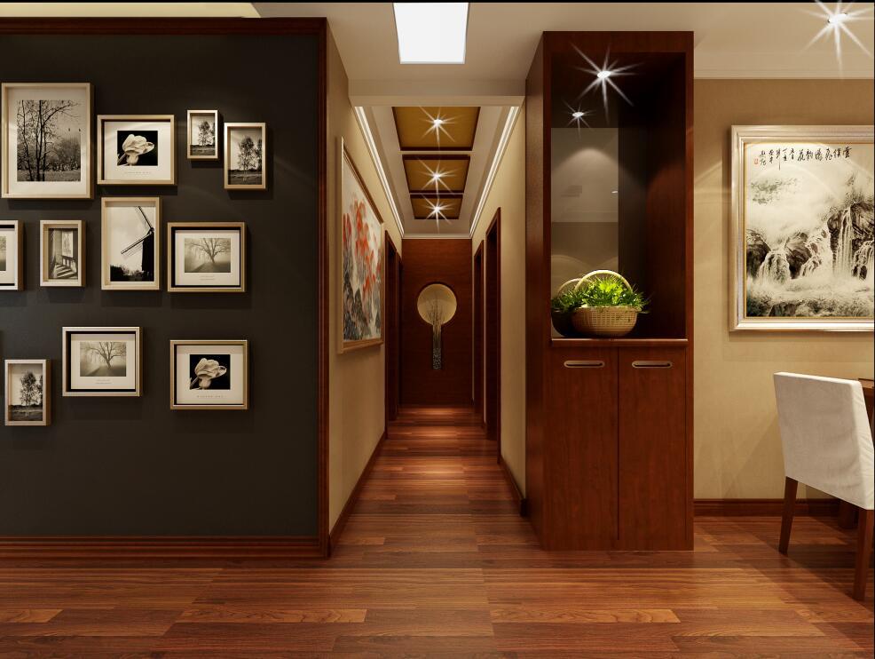 西北大學(xué)160平新中式風(fēng)格設(shè)計(jì)方案