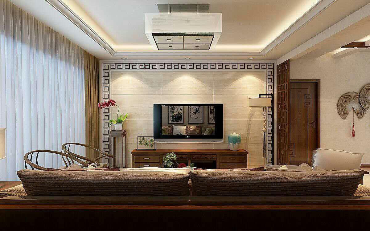 長興園湖曲137平新中式風(fēng)格設(shè)計(jì)方案