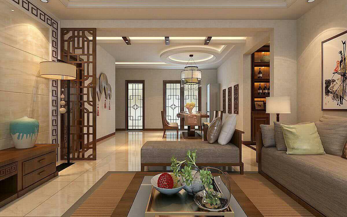 長興園湖曲137平新中式風(fēng)格設(shè)計(jì)方案